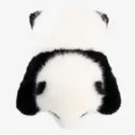 3-month-old Heye handmade simulated panda doll pillow sheepskin plush toy