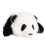 3-month-old Heye handmade simulated panda doll pillow sheepskin plush toy