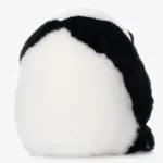 5-month-old Hehua handmade simulated panda doll large size sheepskin plush toy